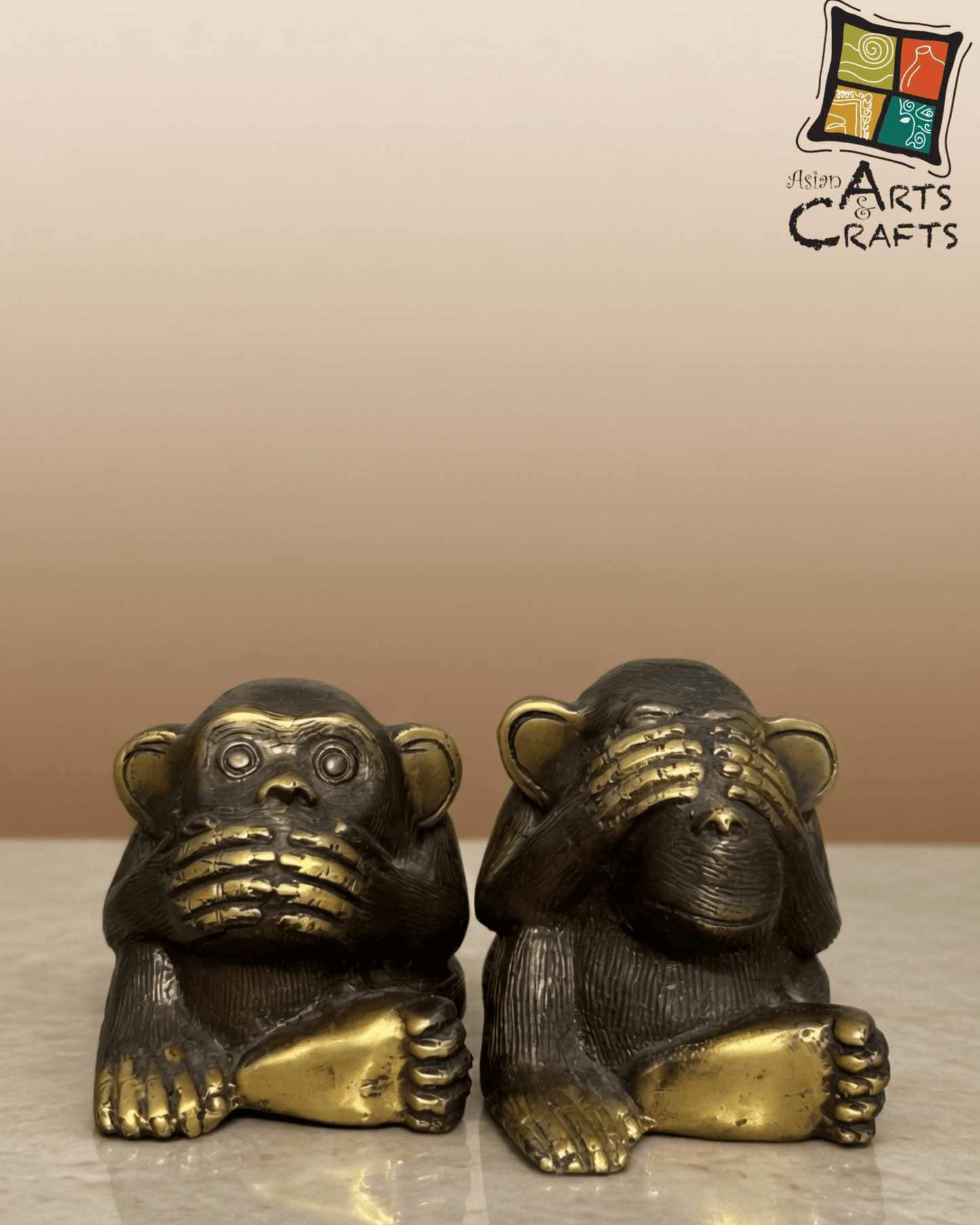Bronze Monkey mouth closed