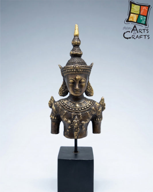 Bronze Buddha Burst on Base