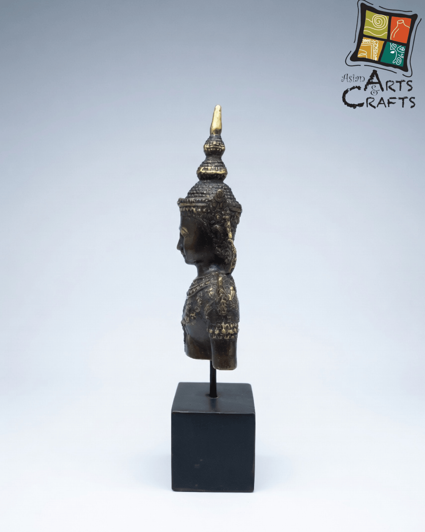 Bronze Buddha Burst on Base