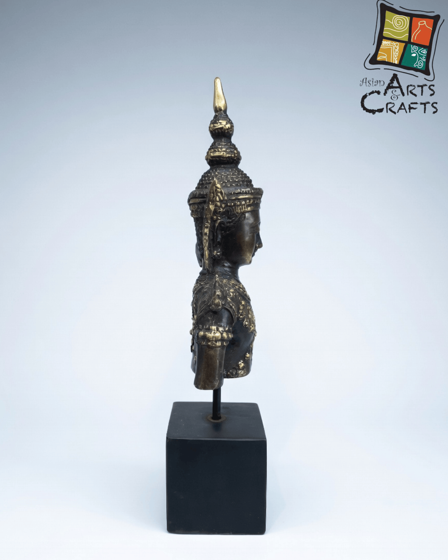 Bronze Buddha Burst on Base