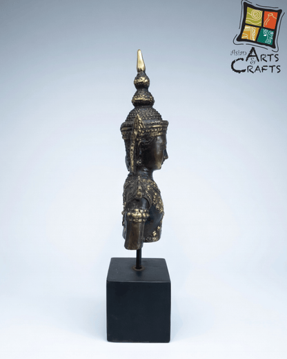 Bronze Buddha Burst on Base