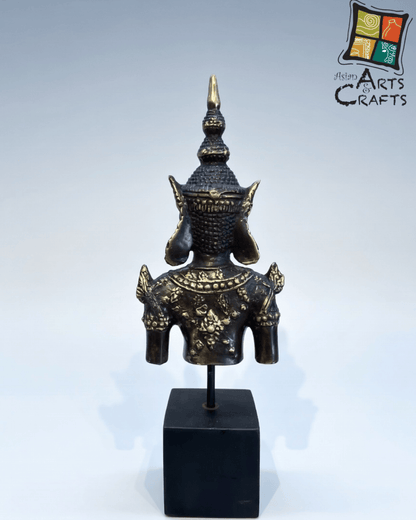 Bronze Buddha Burst on Base
