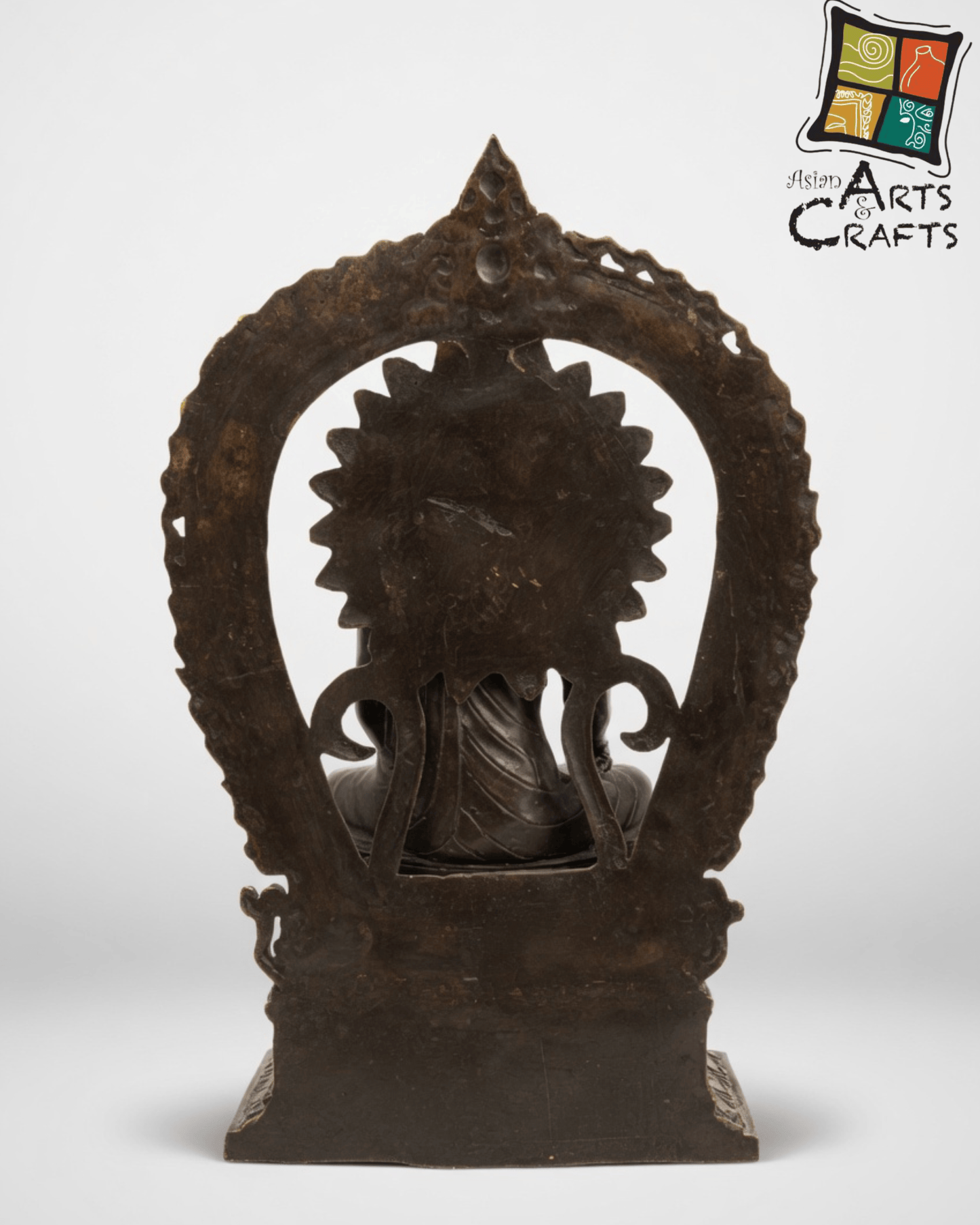 Bronze Buddha on base