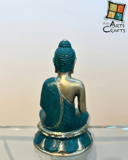 Bronze Golden Green Buddha small