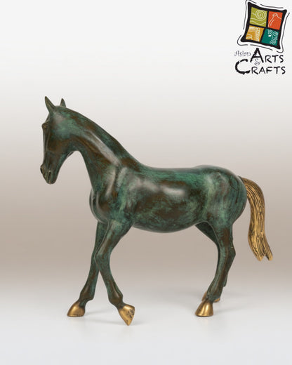 Bronze Horse with Antique finishing
