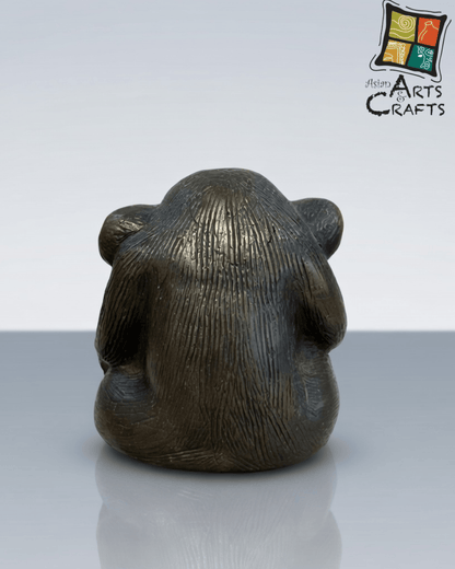 Bronze Monkey Eyes closed