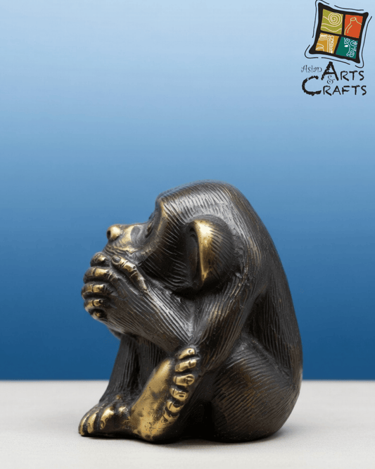 Bronze Monkey mouth closed