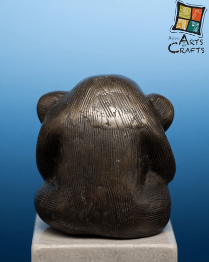 Bronze Monkey mouth closed
