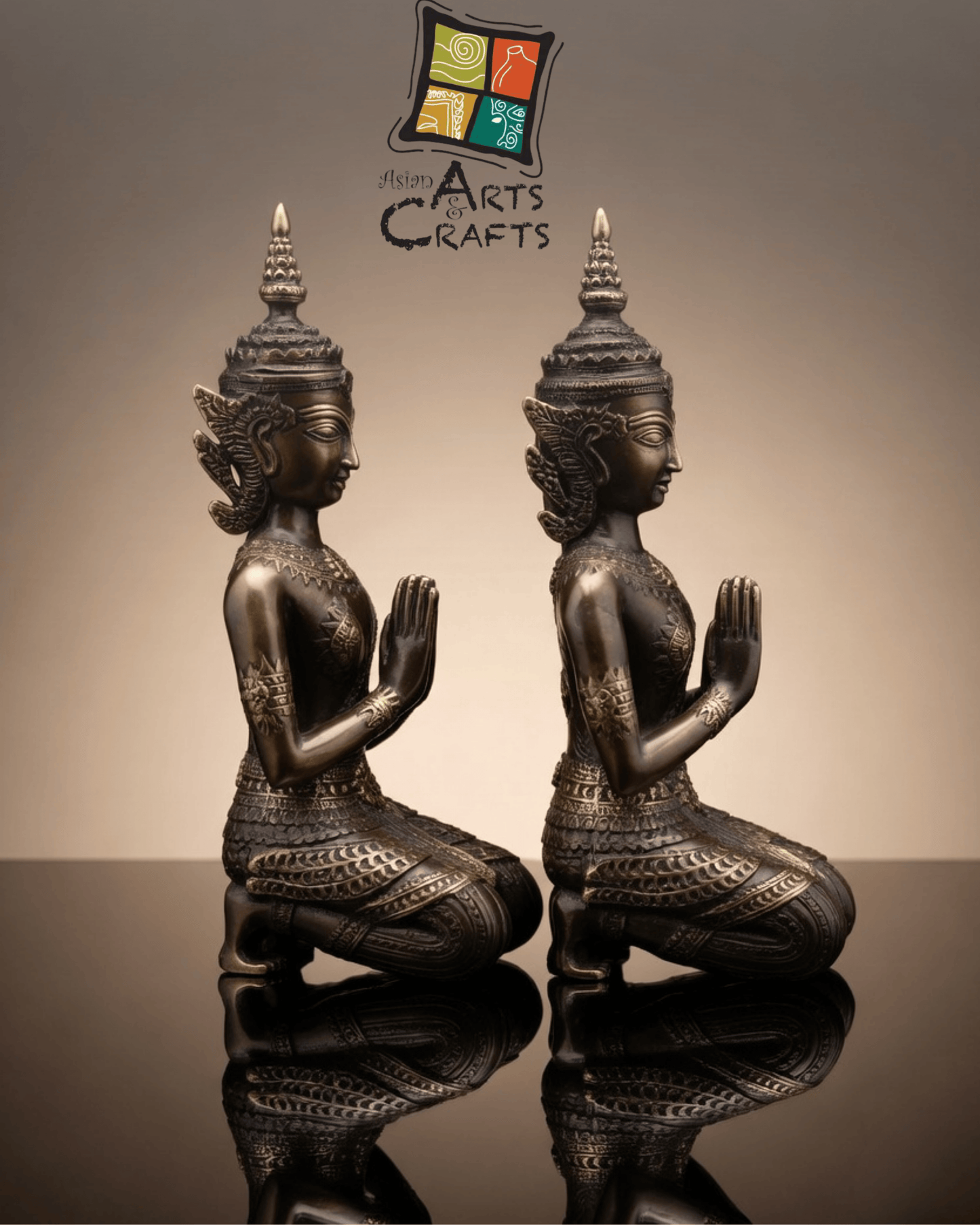 Bronze Welcome Pair