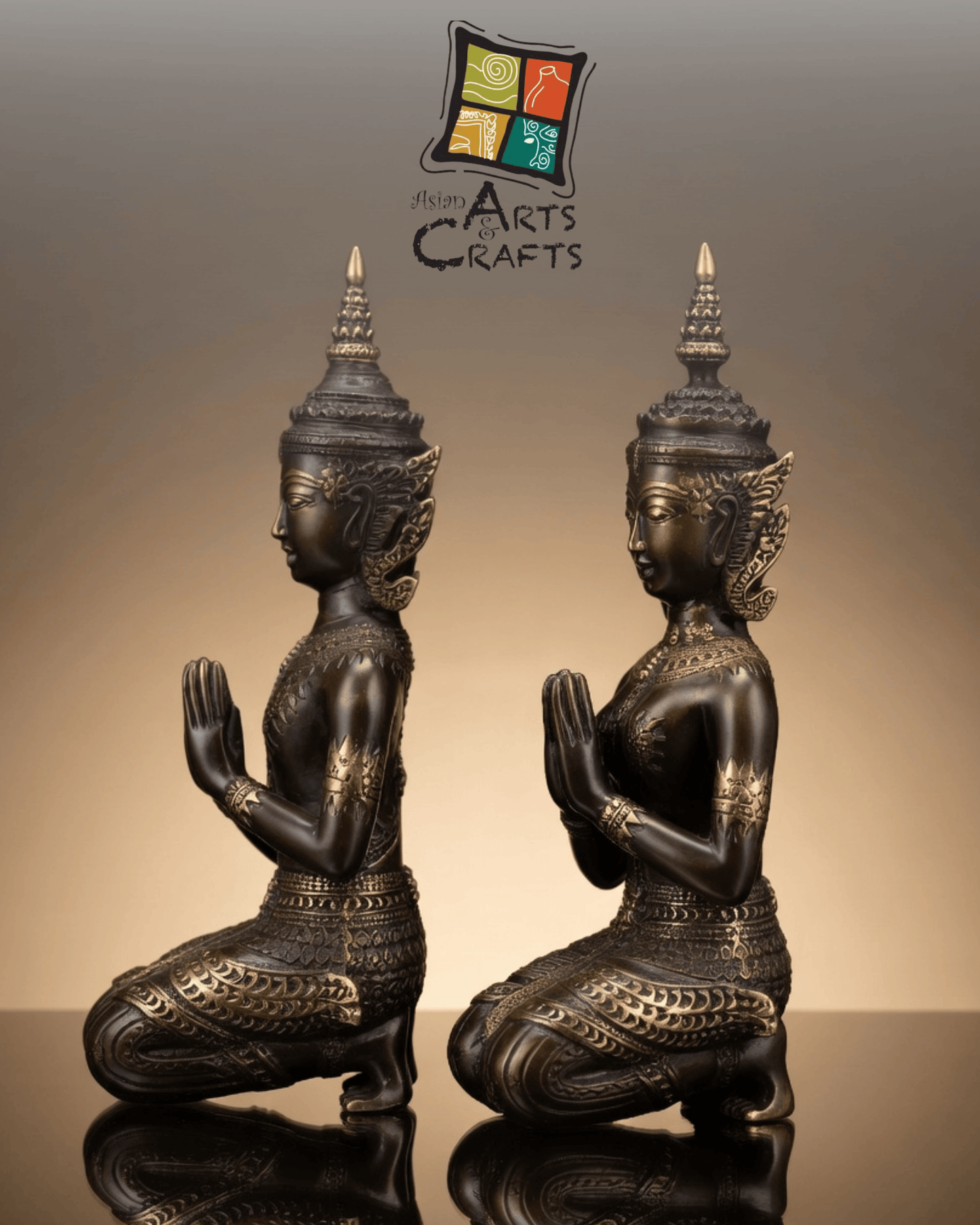 Bronze Welcome Pair