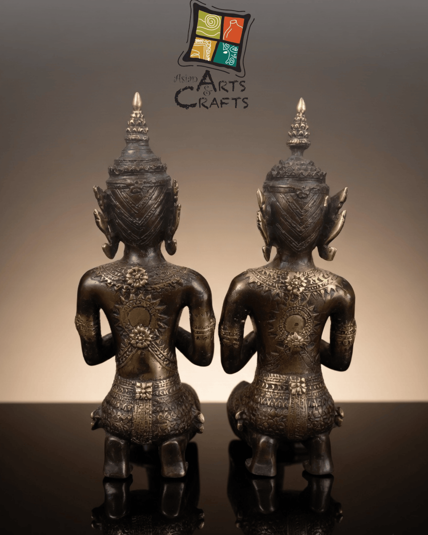 Bronze Welcome Pair