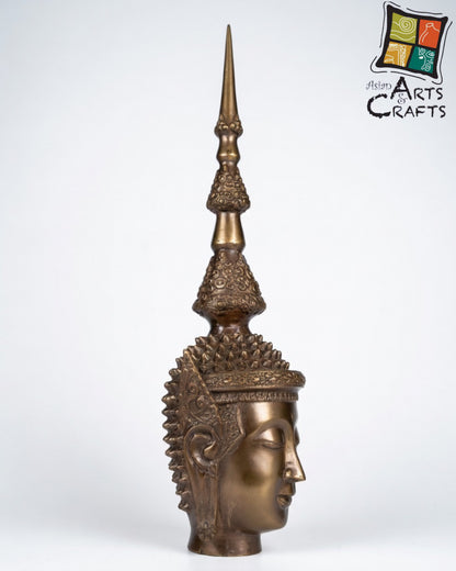 Bronze Buddha head