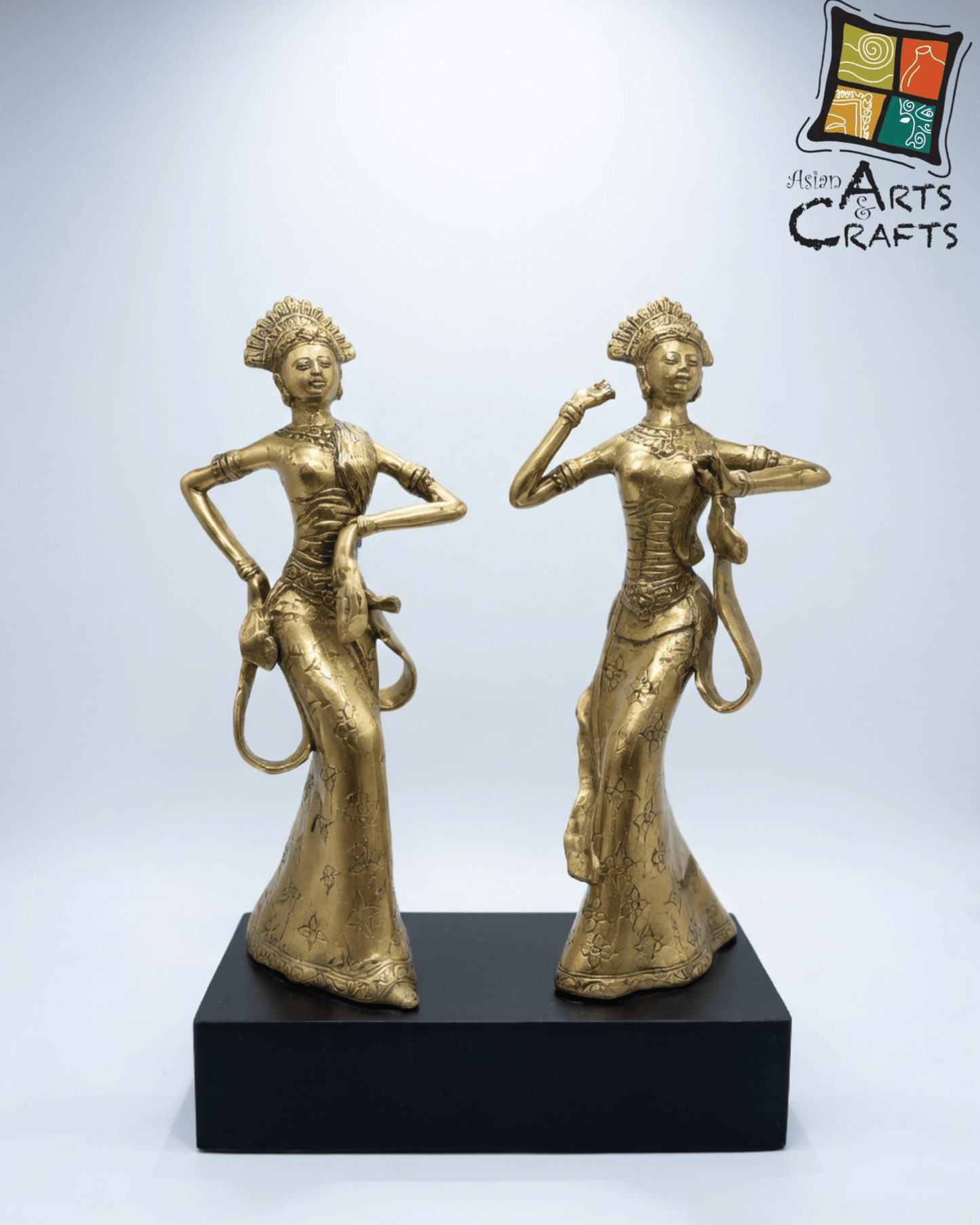 Bronze dancing ladies