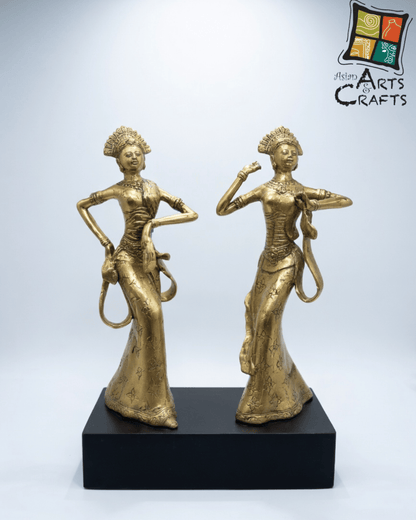 Bronze dancing ladies