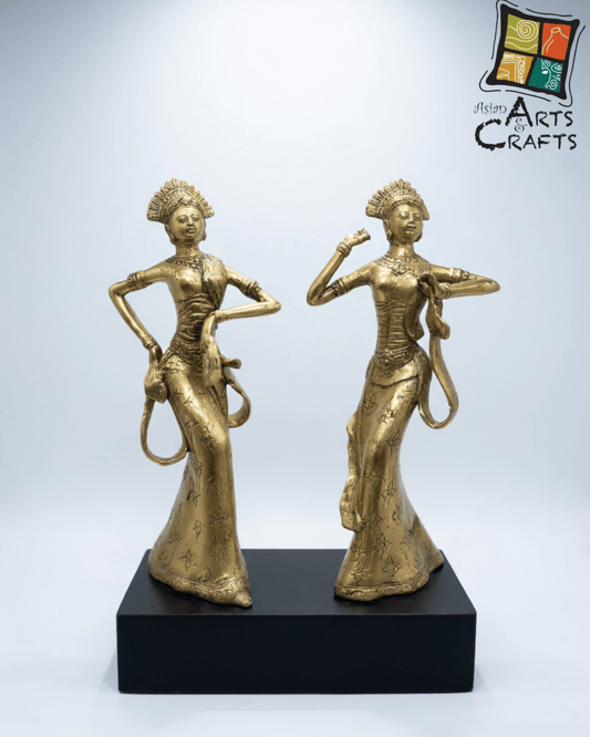 Bronze dancing ladies