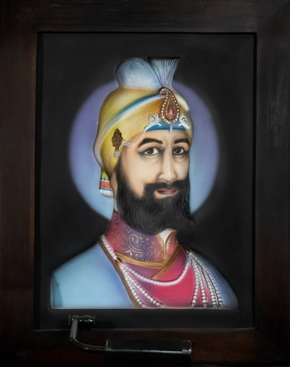 Magnificent Guru Gobind Singh Ji 3D Frame