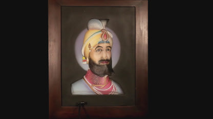 Magnificent Guru Gobind Singh Ji 3D Frame
