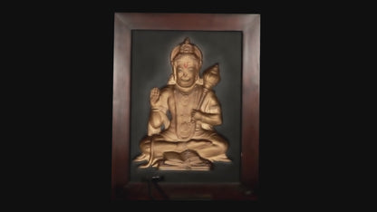Lord Hanuman 3D Wall Art Frame