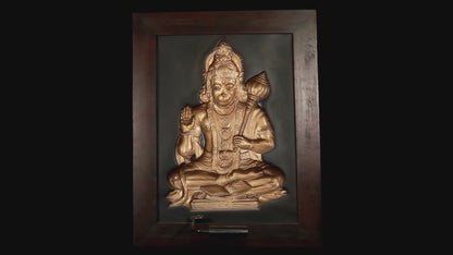 Lord Hanuman 3D Wall Art Frame